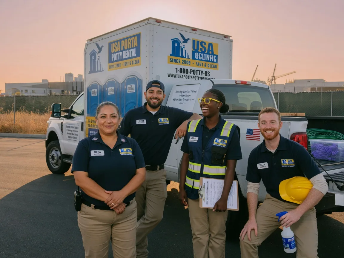Portable Toilet Rental company in Yettem, CA